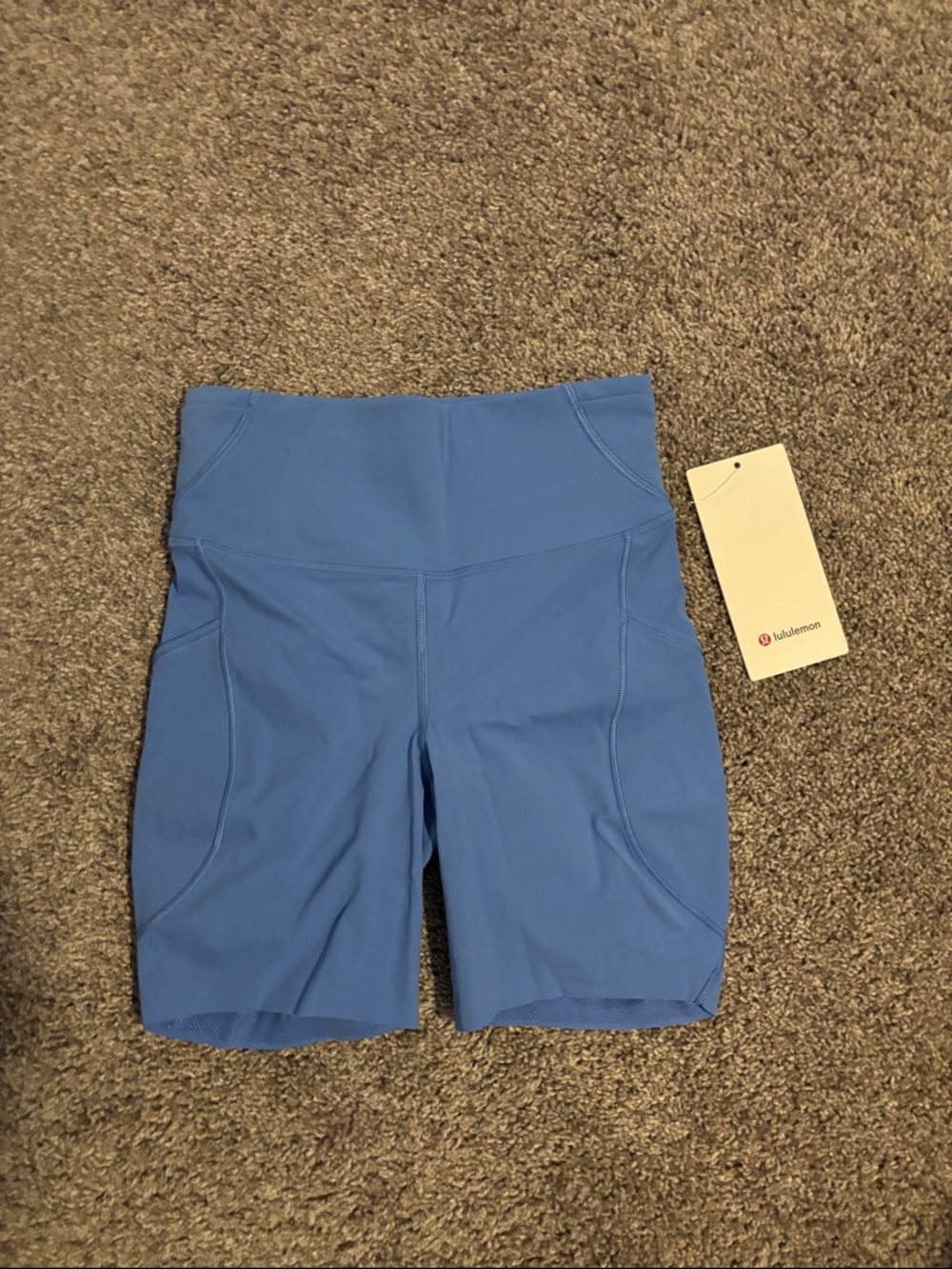 lululemon fast and free HR Bike Shorts 6” pockets with leg grips